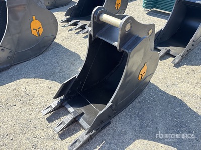Trojan 120CL 24 in Digging Excavator Bucket - Fits 65mm Cat 311/312/313/314 Kobelco 140 Deere/Hitachi ZX120/135 Case 130/135, Doosan DX140