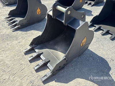 Trojan 120CL 36 in Digging Excavator Bucket - Fits 65mm Cat 311/312/313/314 Kobelco 140 Deere/Hitachi ZX120/135 Case 130/135, Doosan DX140