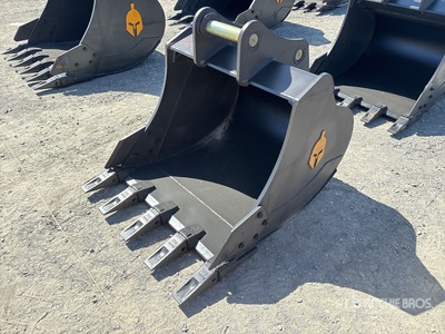 Trojan 120CL 42 in Digging Excavator Bucket - Fits 65mm Cat 311/312/313/314 Kobelco 140 Deere/Hitachi ZX120/135 Case 130/135, Doosan DX140