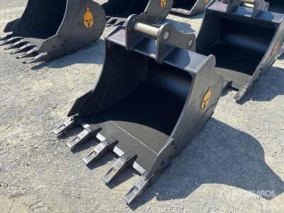 Trojan 120CL 42 in Digging Excavator Bucket - Fits 65mm Cat 311/312/313/314 Kobelco 140 Deere/Hitachi ZX120/135 Case 130/135, Doosan DX140