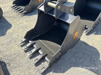 Trojan 120CL 42 in Digging Excavator Bucket - Fits 65mm Cat 311/312/313/314 Kobelco 140 Deere/Hitachi ZX120/135 Case 130/135, Doosan DX140