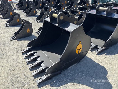 Trojan 200CL 54 in Digging Excavator Bucket - Fits 80mm Cat 320/321/323, Hyundai R210 Komatsu PC200/220, Deere 160/200/225 Kobelco SK210, Case 210/225, Doosan DX225