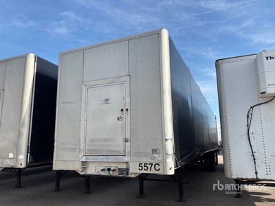 2015 Transcraft 48x102 48 ft T/A Spread Axle Remolque con Lona