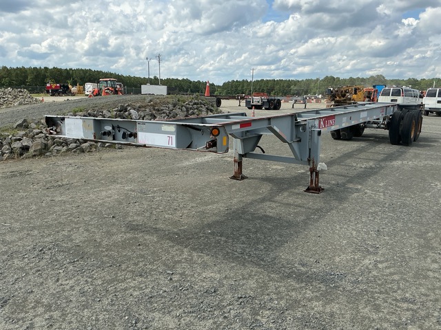 2003 Cheetah T/A Container Trailer 2003 Cheetah T/A Container Trailer