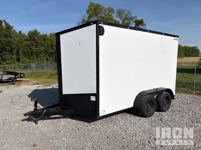 2023 Luxe 12 ft T/A Remorque fermée