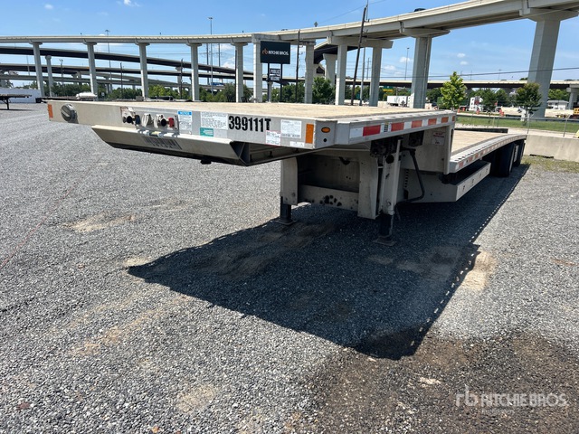 2019 Fontaine HAR52D12WSA 48 ft T/A Spread Axle Single Drop Step Deck Trailer
