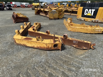 Quantity of (2) Crawler Tractor Angle Blade C-Frame Varios