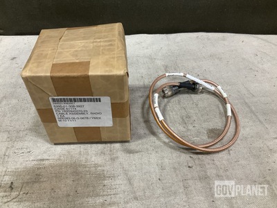 (5) Northrop Grumman 160D945070-23 Radio Frequency Cable Assemblies