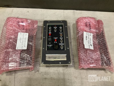 (8) Lockheed Martin 7369109-03 Control Panel Assemblies