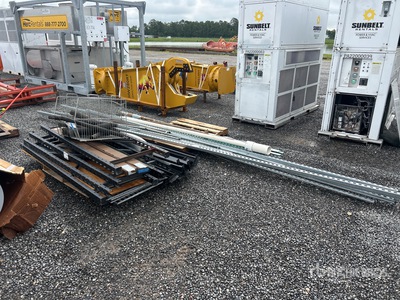 Quantity of (2) Pallets of Unistrut and Regale