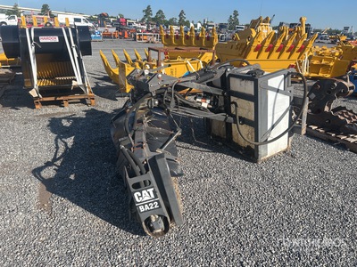 Cat BA22 84 in Hydraulic Angle Broom Attachment