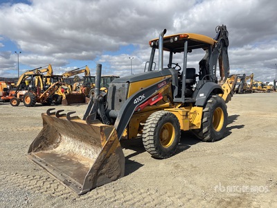 2014 John Deere 410K 4x4 Backhoe Loader