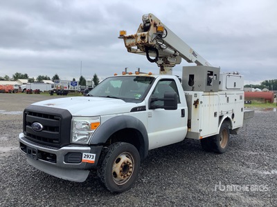 Altec on 2011 Ford F-450 4x2 Bucket Truck (Inoperable)