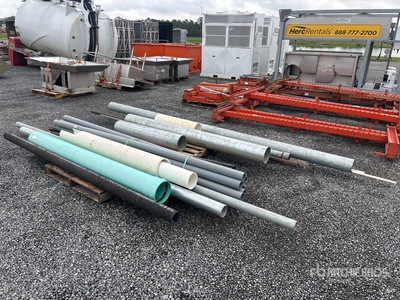 Quantity of PVC and Metal Tubo
