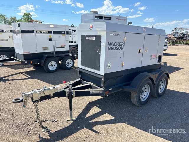 2019 Wacker Neuson G50 38 kW Mobile Generator Set