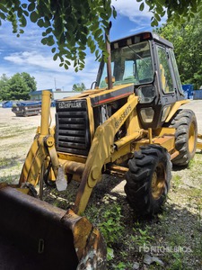 Cat 416B を見 Backhoe Loader