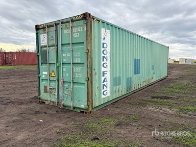 2011 40 ft High Cube Storage Container