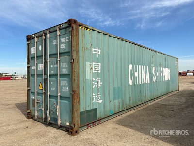 2011 40 ft High Cube Storage Container