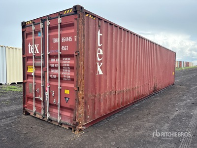 2011 40 ft High Cube Storage Container