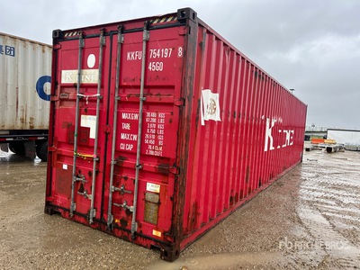 2007 40 ft High Cube Conteneur de stockage