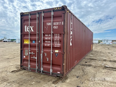 40 ft High Cube Storage Container