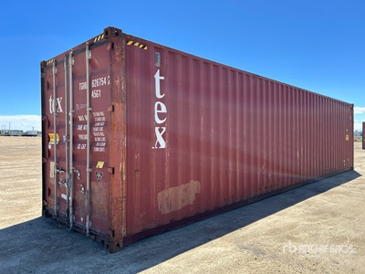 2010 40 ft High Cube Opslag container