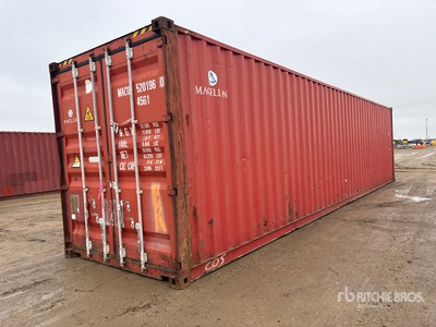 2011 40 ft High Cube Storage Container