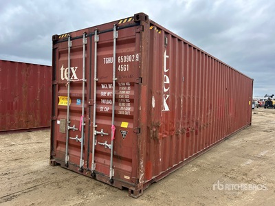 2011 40 ft High Cube Storage Container