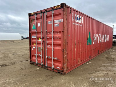 2010 40 ft High Cube Storage Container