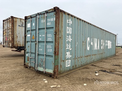 2010 40 ft High Cube Storage Container