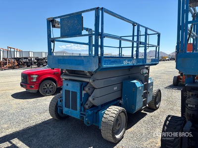 2012 Genie GS-4930 RT 4x4 Dual Fuel Scissor Lift