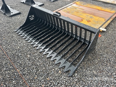 Kit Containers QT-SB-L76-V3 76 in Skeleton Skid Steer Bucket (Unused)