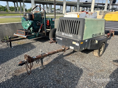 2009 Sullair 185DPQ 185 cfm Mobile Air Compressor