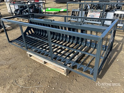 StanForge SB84 84 in Skeleton Rock Skid Steer Bucket (Unused)