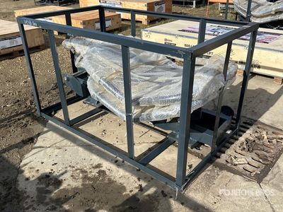 StanForge SBG70 70 in Round Bale Hydraulic Skid Steer Grapple (Unused)