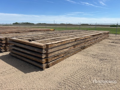 Quantity of (5) 40 ft Rig Mats