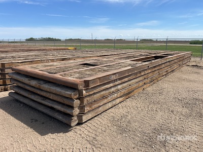 Quantity of (5) 40 ft Rig Mats