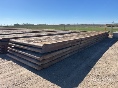 Quantity of (5) 40 ft Rig Mats