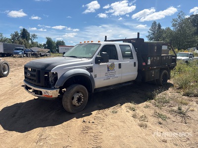 2009 Ford F-550 XL 4x2 Crew Cab Camión Utilitario (Inoperable)