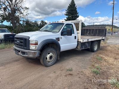 2008 Ford F-450 4x2 Platte vrachtwagen