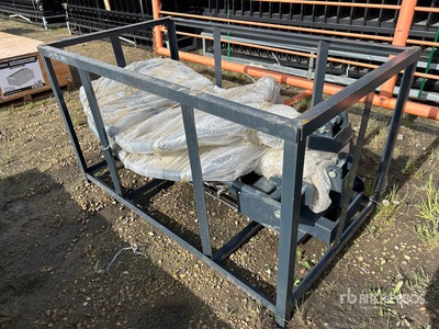 StanForge SBG70 70 in Round Bale Hydraulic Skid Steer Grapple (Unused)