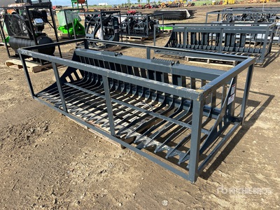 StanForge SB84 84 in Skeleton Rock Skid Steer Bucket (Unused)