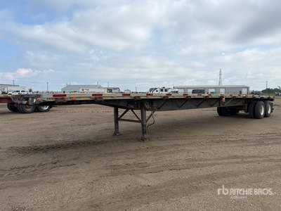 1997 Lode King 48 ft T/A Remorque à plateau