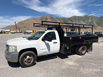 2009 Chevrolet Silverado 3500HD 4x2 Platte vrachtwagen
