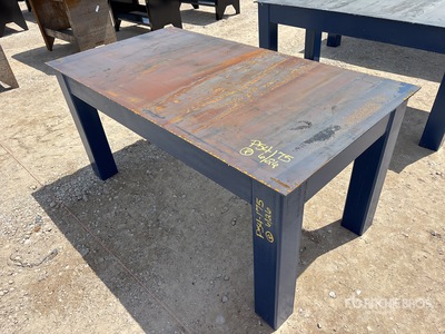 Kit Containers FT3668 36 in x 68 in Fabrication Table (Unused)