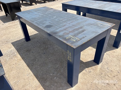 Kit Containers FT3682 36 in x 82 in Fabrication Table (Unused)