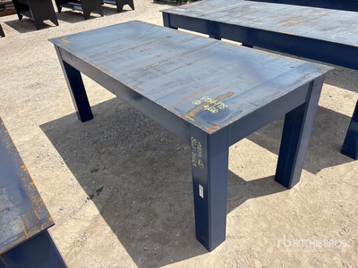 Kit Containers FT3682 36 in x 82 in Fabrication Table (Unused)