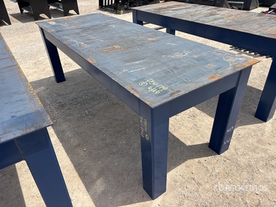 Kit Containers FT3696 36 in x 96 in Fabrication Table (Unused)