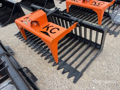 Kit Containers QT-SG-S76-V3 76 in Skeleton Skid Steer Grapple (Unused)