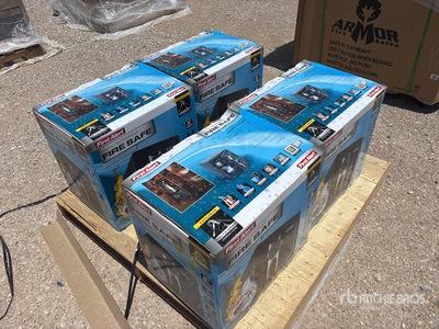 Quantity of (4) First Alert Fire & Waterproof Safes